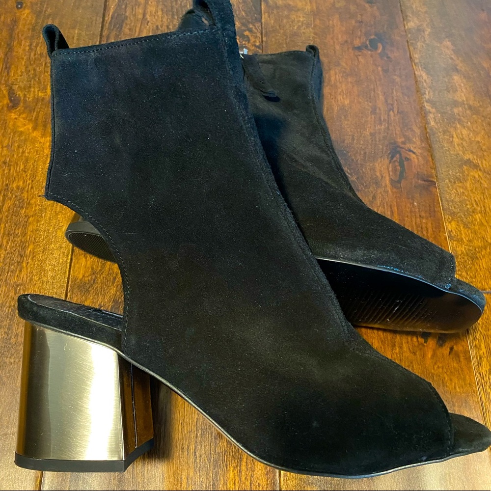 Leather Top shop open toe sandal
